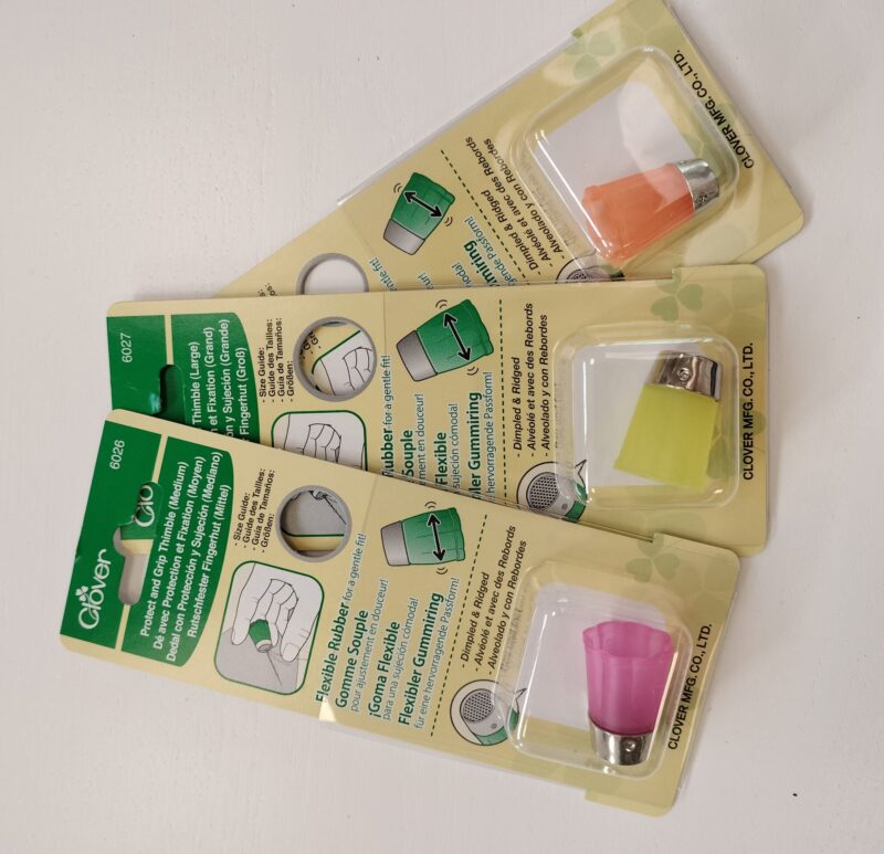 Dedal de goma flexible