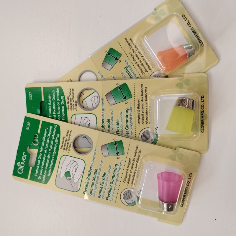 Dedal de goma flexible
